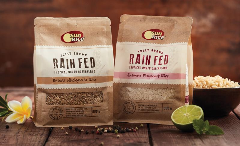 糙米包裝設(shè)計，一套很漂亮的農(nóng)產(chǎn)品包裝設(shè)計_美御品牌設(shè)計