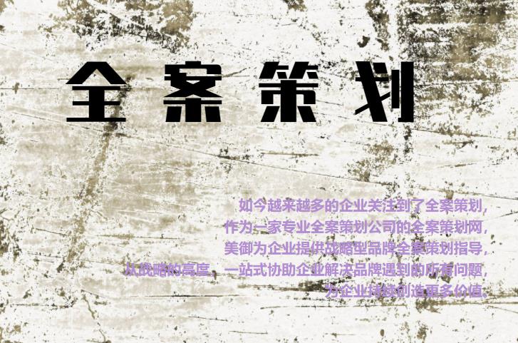 專業(yè)全案策劃網(wǎng)，為企業(yè)提供戰(zhàn)略型品牌全案策劃指導