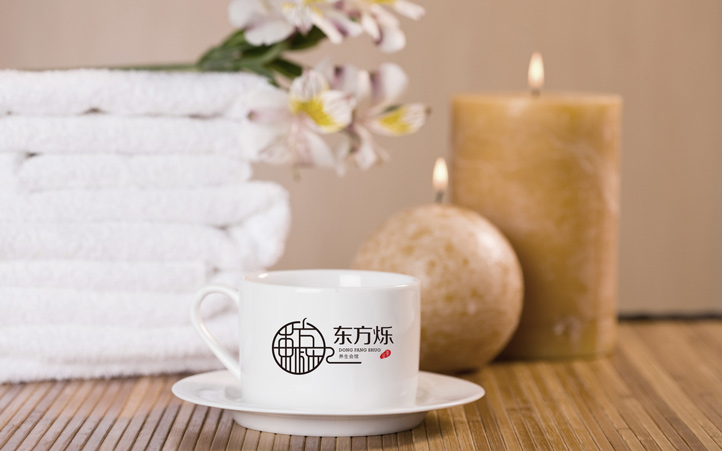 東方朔養(yǎng)生館品牌logo設(shè)計