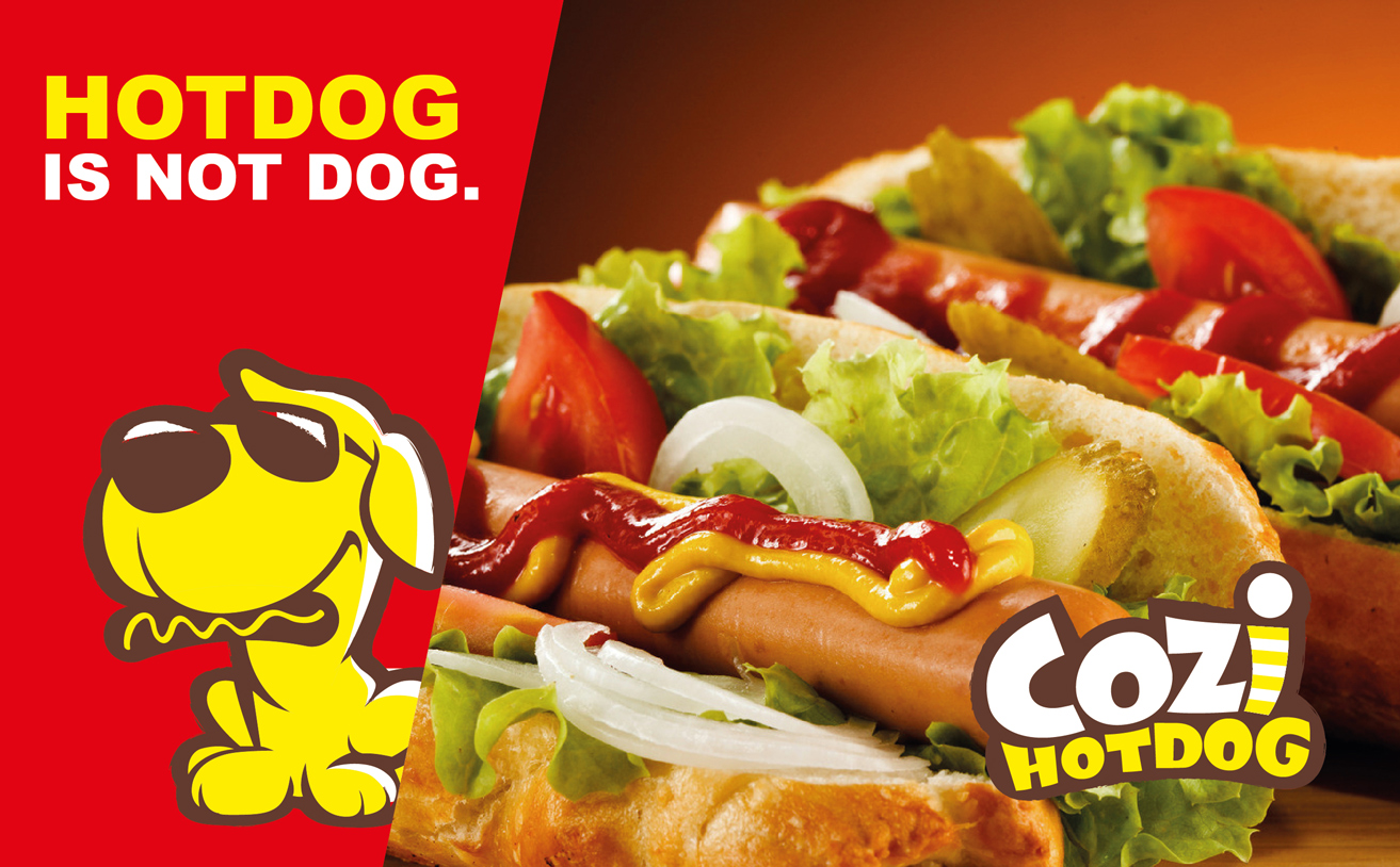 熱狗店連鎖品牌設(shè)計(jì)