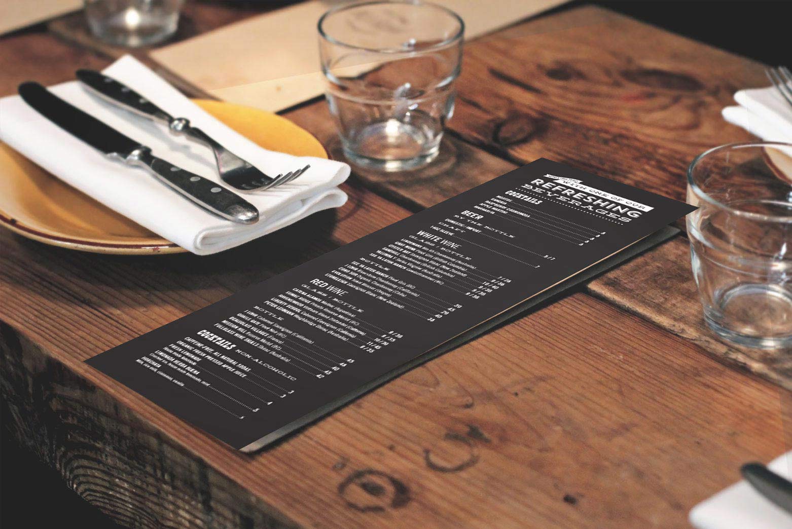 一家鄉(xiāng)村健康餐廳設(shè)計(jì)