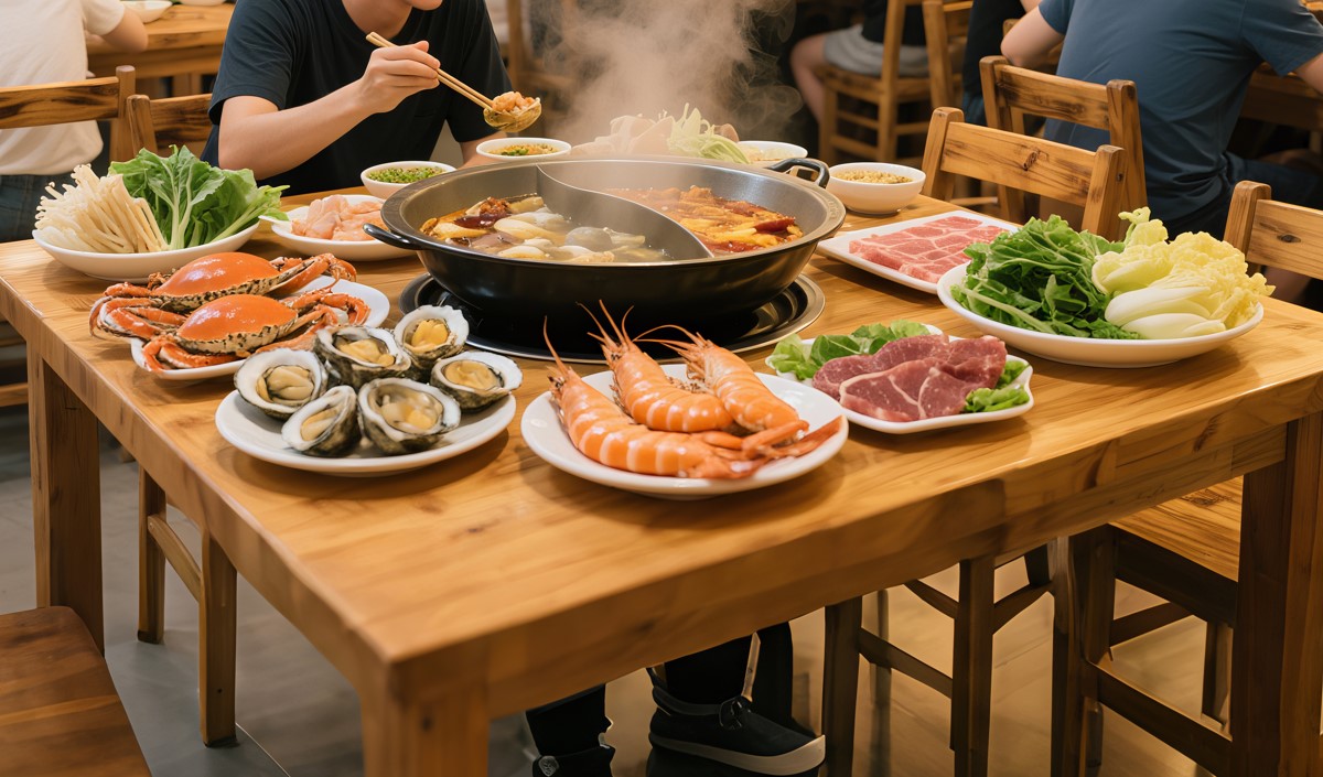 從紅海市場尋找藍(lán)海機(jī)遇的海鮮自助火鍋品牌策劃之道